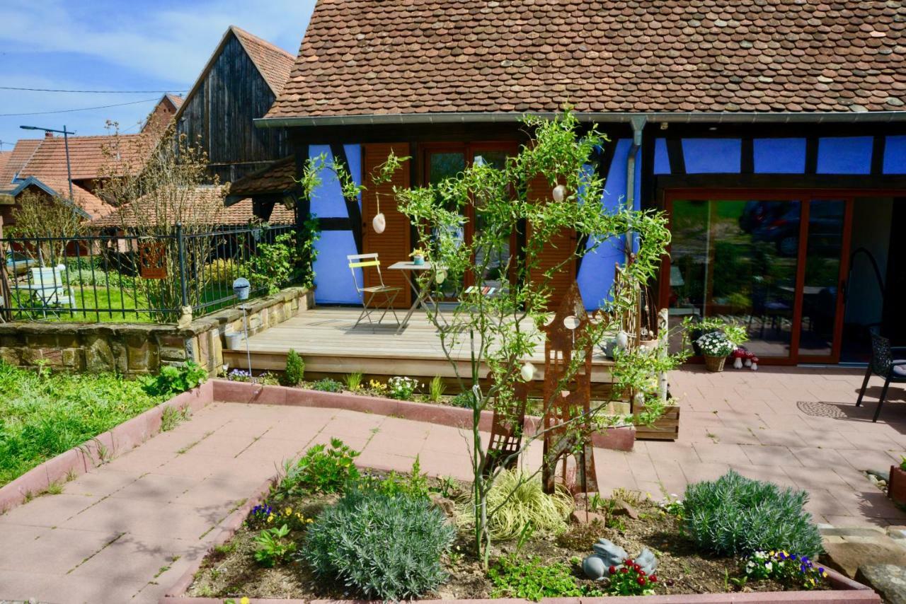 Le Clos Bleu - Gite Rural Schillersdorf Luaran gambar