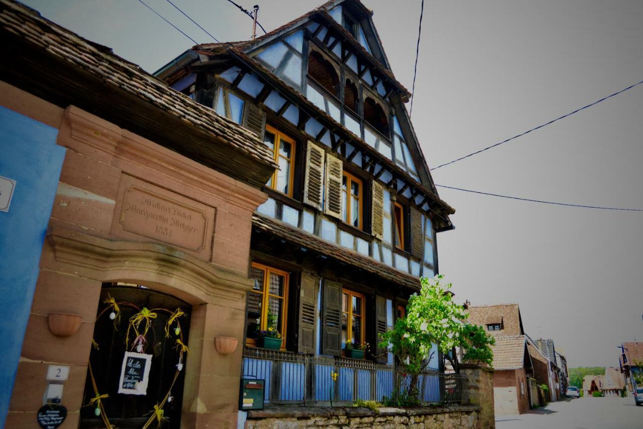 Le Clos Bleu - Gite Rural Schillersdorf Luaran gambar